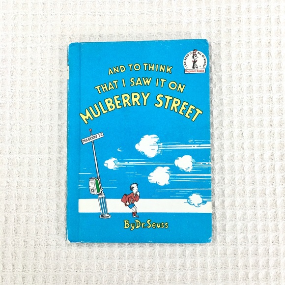 Dr. Seuss Accents Rare Vintage Dr Seuss And To Think That I Saw It